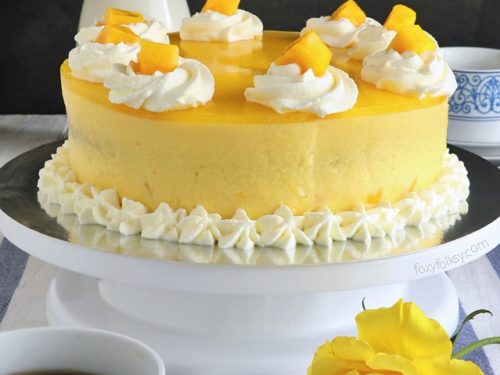 Eggless Mango Cake Recipe – 2 Bliss of Baking