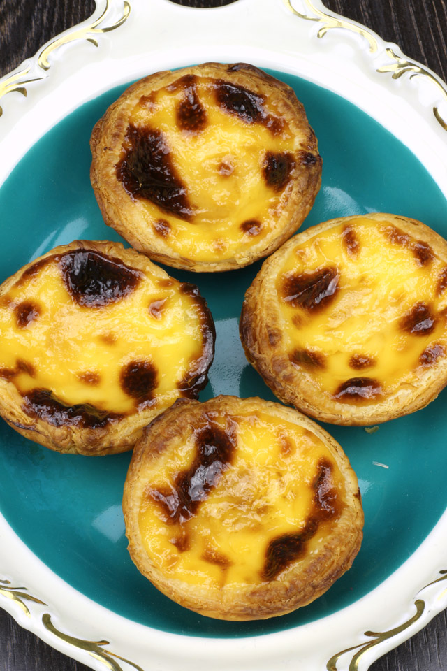 Pastel de Nata or Portuguese Egg Tart - Foxy Folksy