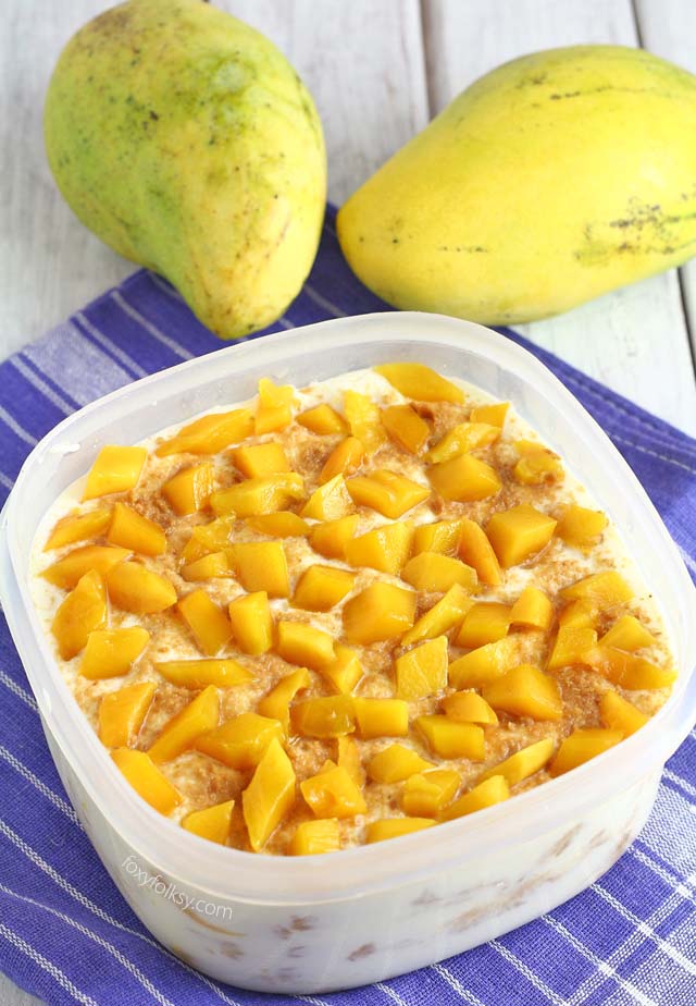 Mango Float Easy Recipe | Foxy Folksy