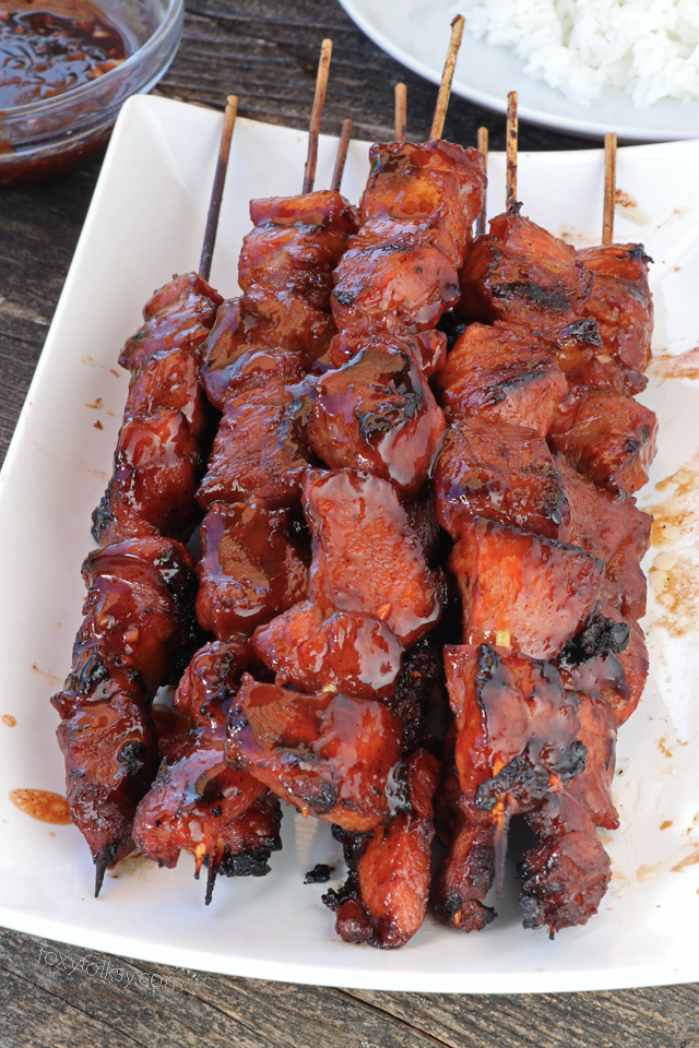 Easy Filipino BBQ Pork Skewers Recipe 2024 - AtOnce