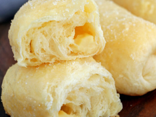 Filipino Cheese Bread (Easy Cheese Rolls!) (just one proofing