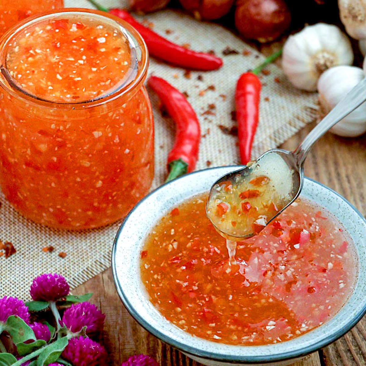 Sweet Chilli Sauce - It's Not Complicated Recipes