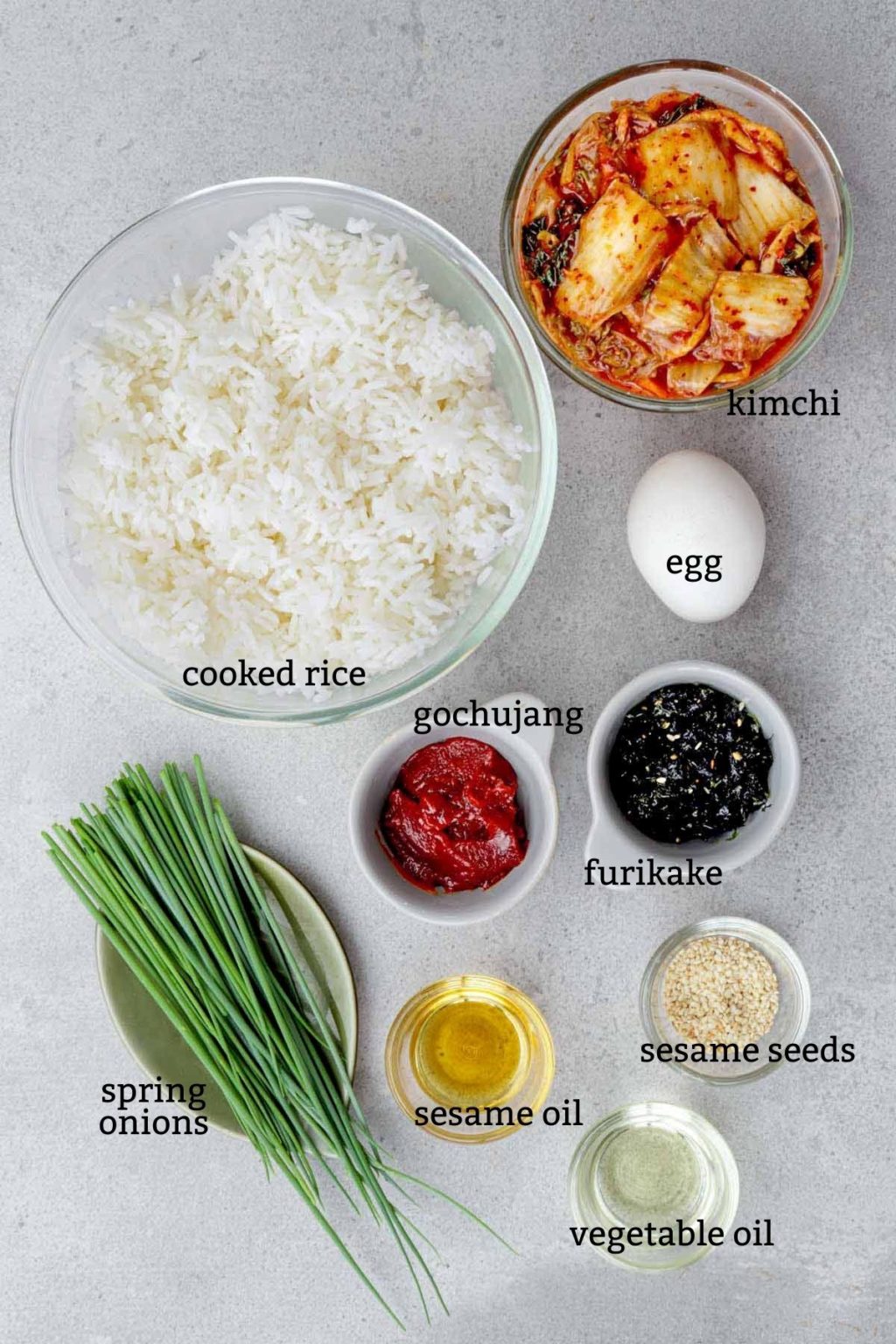Ingredients For Kimchi Fried Rice 1024x1536 